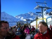 Bave und Schreiber im Après-Ski-Schirm